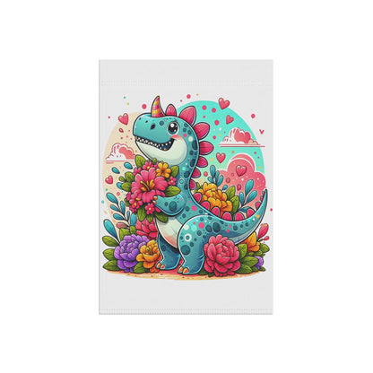 Whimsical Dino Garden Banner