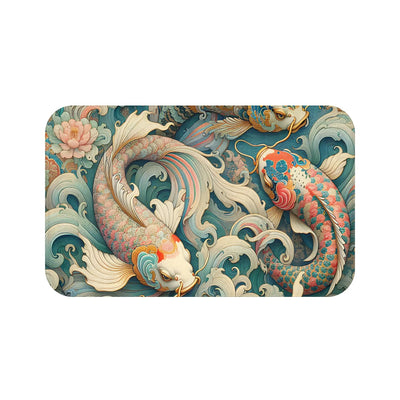 Koi Fish Bath Mat
