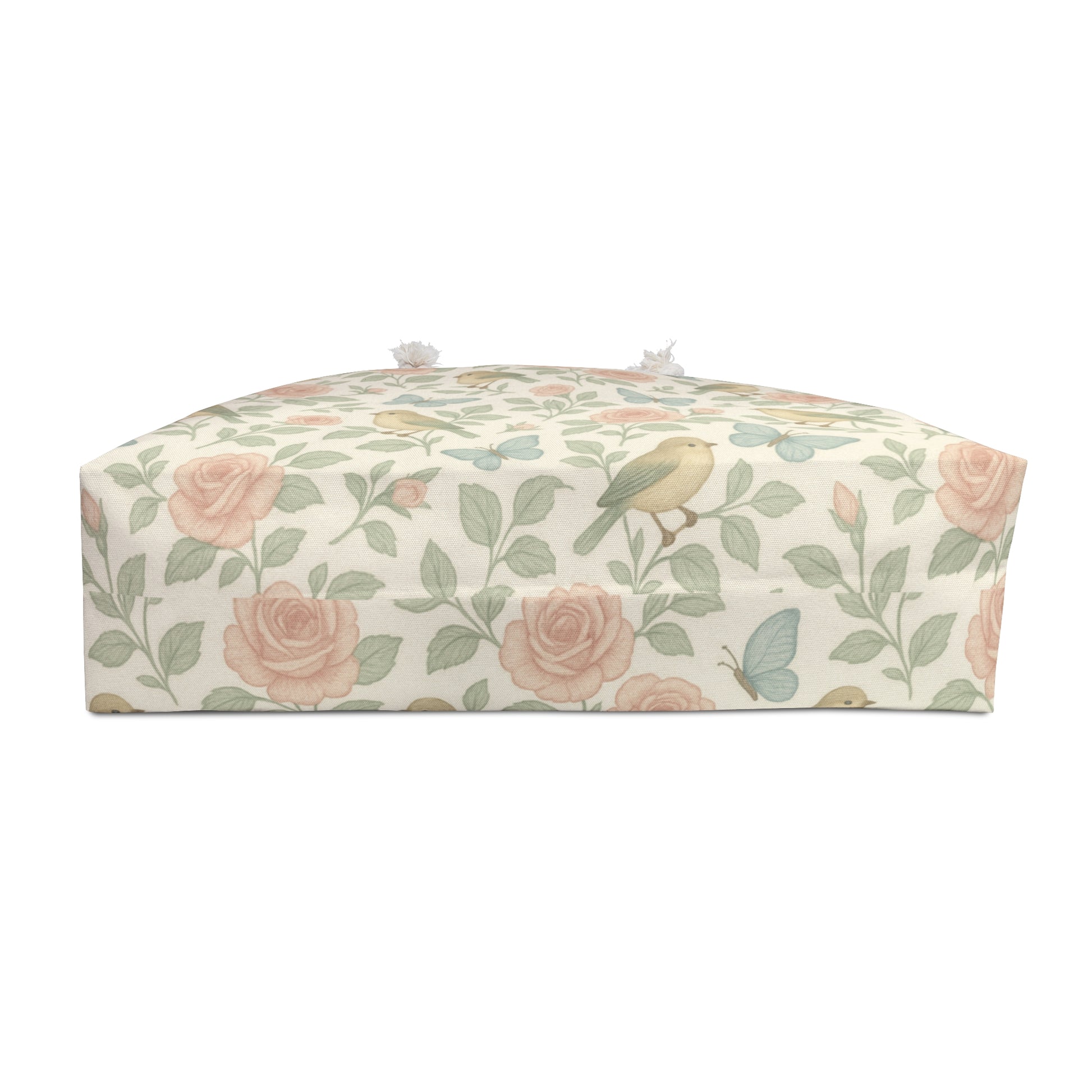 Vintage Birds and Roses Weekender Bag