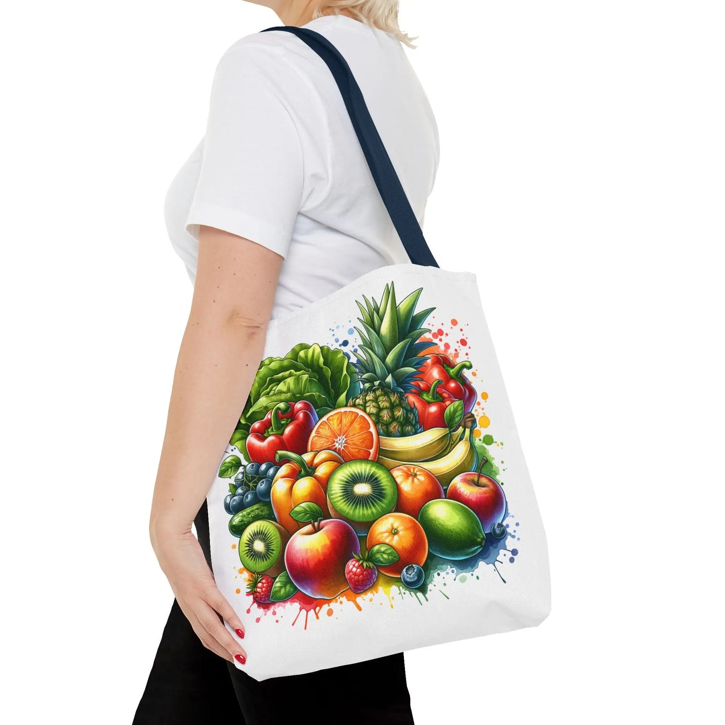 Vibrant Fruit Tote Bag